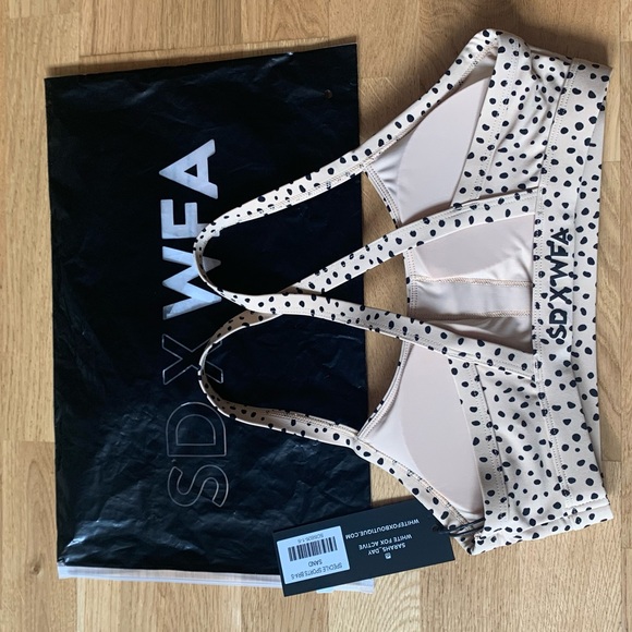 WFA x Sarah's Day Speckle Sports Bra - Picture 4 of 4